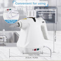 Support Pan European-1000W Handheld Steam Cleaner Steam Cleaner Multi-Cleaner High Pressure Cleaner 280ml
